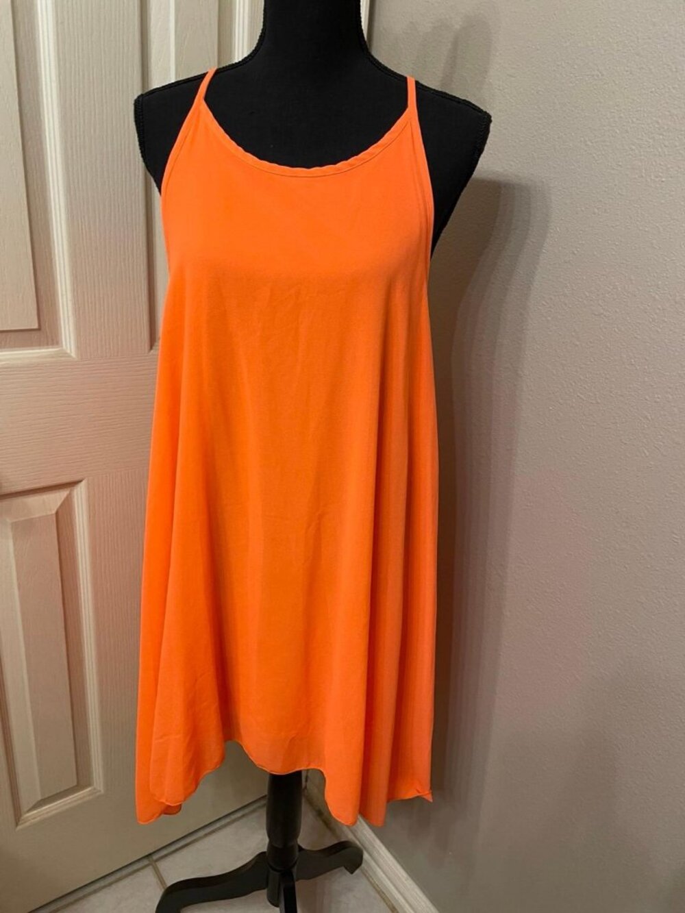 Orange dress
